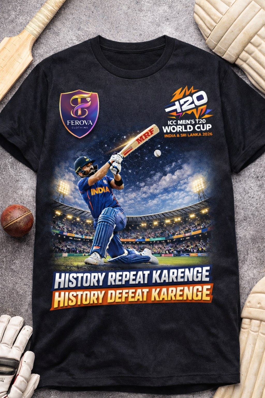 Unisex  T20 WORLD CUP 2026   Standard Crew T-Shirt